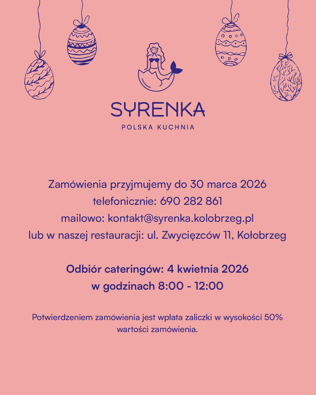 Menu cateringowe Syrenka 6