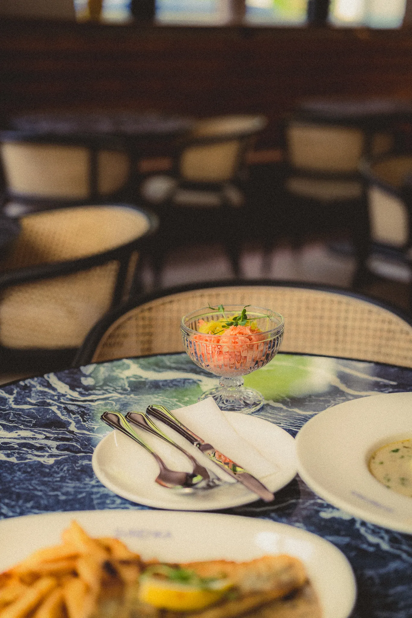 Surowka w miseczce - Restauracja Syrenka Kołobrzeg