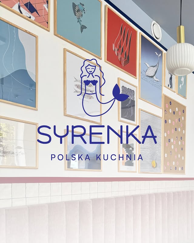 Innenraum des Restaurants Syrenka